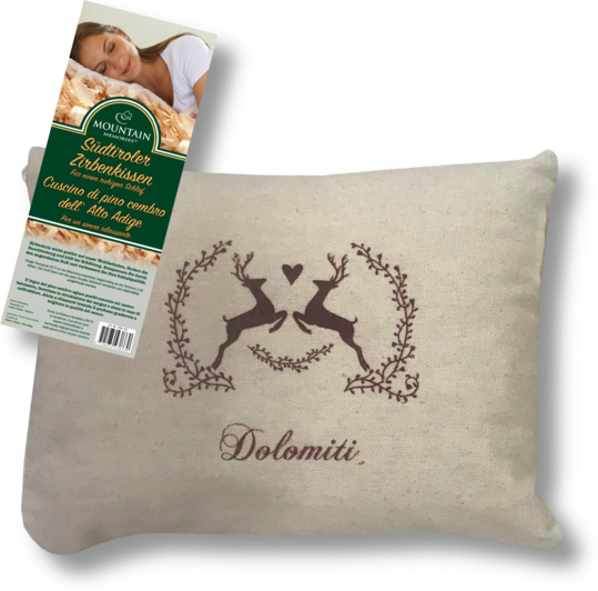 Stone Pine Pillow | Deer Dolomiti