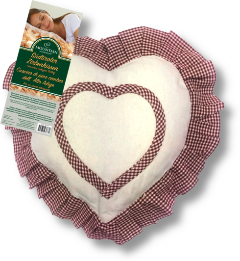 Stone Pine Pillow | Heart